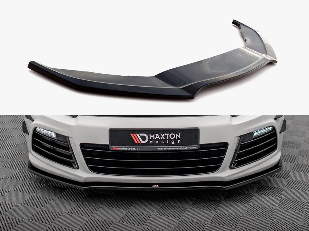 Maxton Design Front Splitter V.2 Volkswagen Scirocco R Mk3