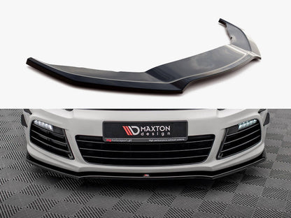 Maxton Design Front Splitter V.2 Volkswagen Scirocco R Mk3