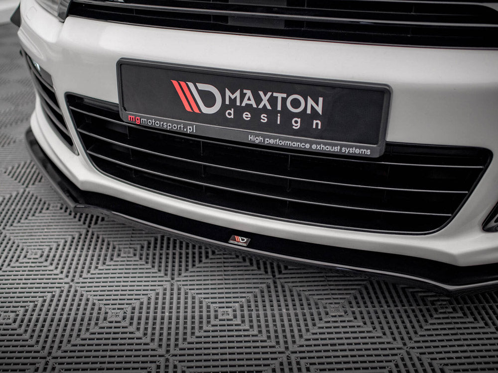 Maxton Design Front Splitter V.2 Volkswagen Scirocco R Mk3