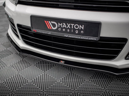 Maxton Design Front Splitter V.2 Volkswagen Scirocco R Mk3
