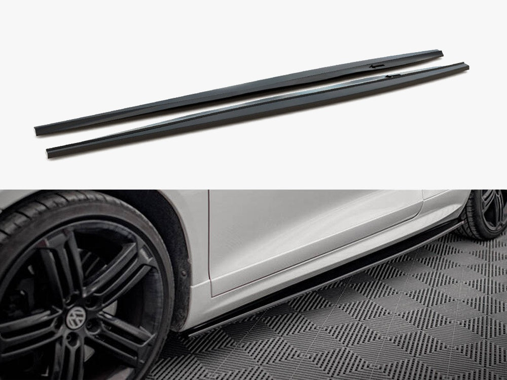 Maxton Design Side Skirts Diffusers V.1 Volkswagen Scirocco R Mk3