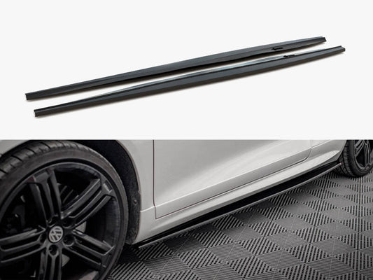 Maxton Design Side Skirts Diffusers V.1 Volkswagen Scirocco R Mk3
