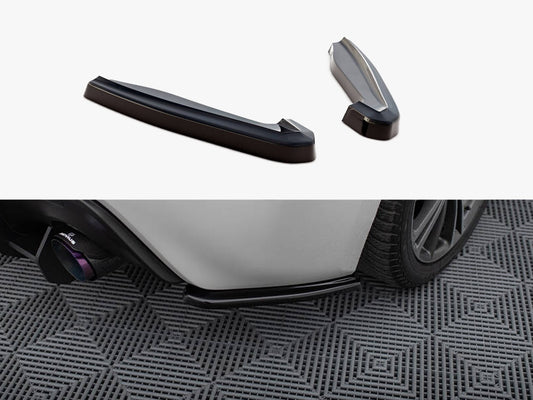 Maxton Design Rear Side Splitters V.1 Subaru BRZ Mk1 / Mk1 Facelift - Carbon Look