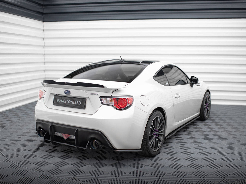 Maxton Design Rear Side Splitters V.1 Subaru BRZ Mk1 / Mk1 Facelift