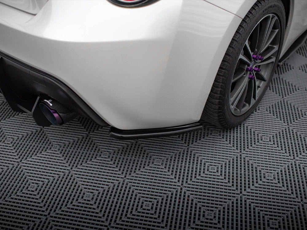 Maxton Design Rear Side Splitters V.1 Subaru BRZ Mk1 / Mk1 Facelift - Textured