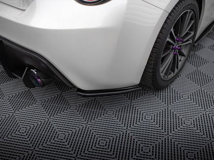 Maxton Design Rear Side Splitters V.1 Subaru BRZ Mk1 / Mk1 Facelift - Textured