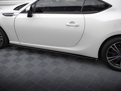 Maxton Design Side Skirts Diffusers V.1 Subaru BRZ Mk1 / Mk1 Facelift / Toyota GT86 Facelift