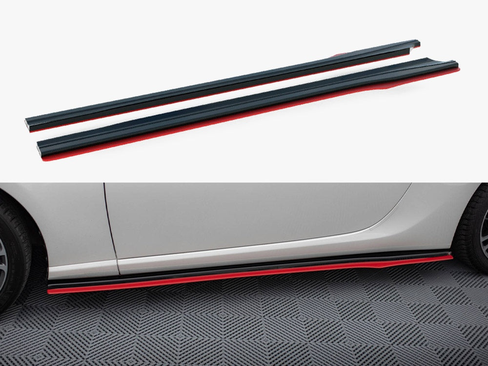Maxton Design Side Skirts Diffusers V.2 Subaru BRZ Mk1 / Mk1 Facelift / Toyota GT86 Facelift