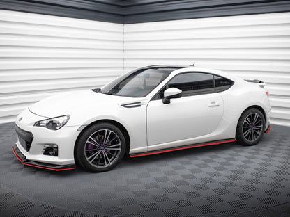 Maxton Design Side Skirts Diffusers V.2 Subaru BRZ Mk1 / Mk1 Facelift / Toyota GT86 Facelift