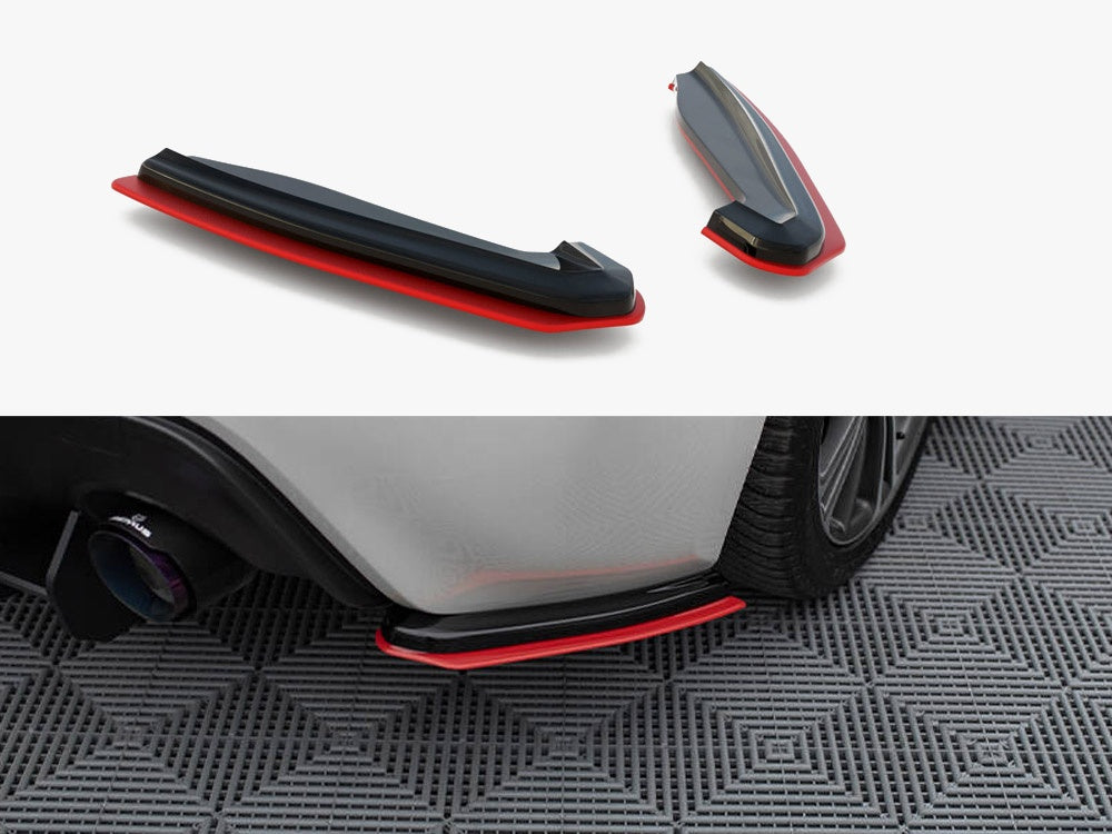 Maxton Design Rear Side Splitters V.2 Subaru BRZ Mk1 / Mk1 Facelift