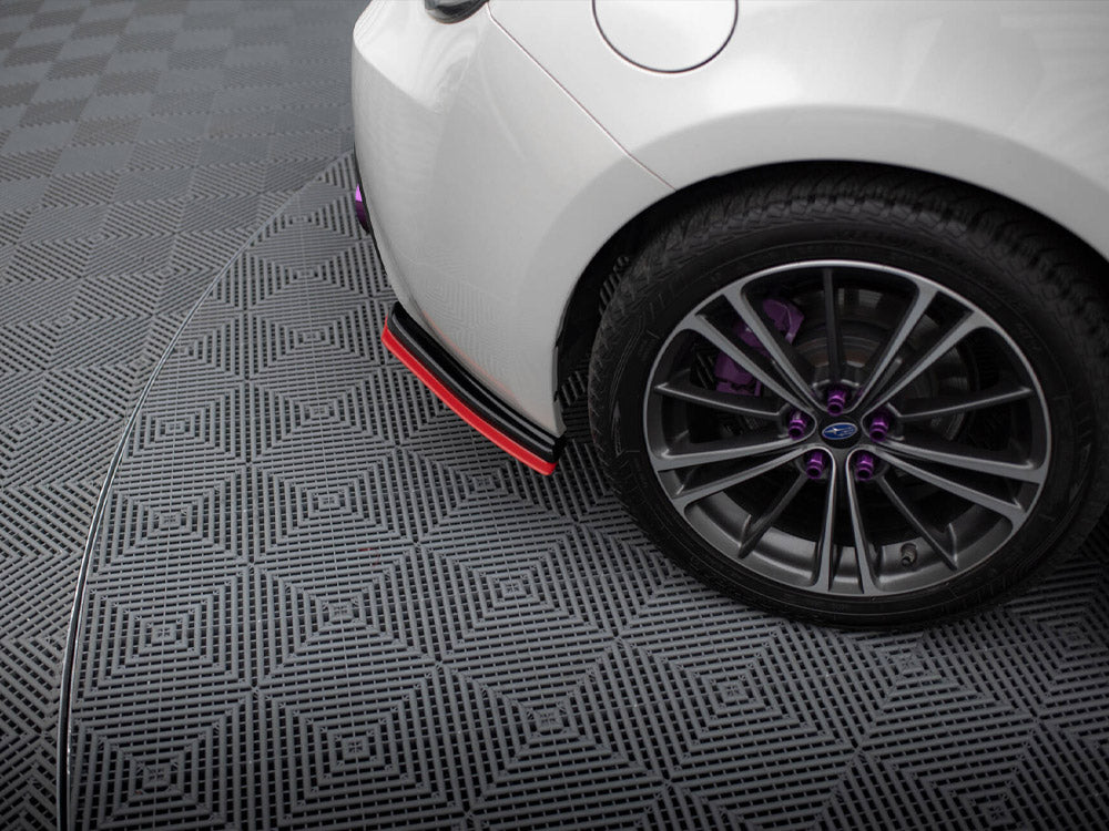 Maxton Design Rear Side Splitters V.2 Subaru BRZ Mk1 / Mk1 Facelift