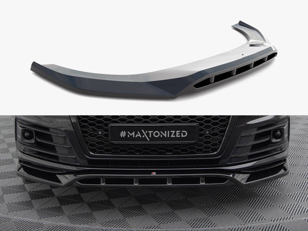Maxton Design Front Splitter V.2 Audi SQ7 / Q7 S-Line Mk2
