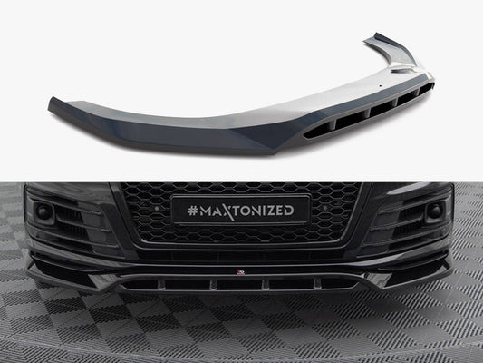 Maxton Design Front Splitter V.2 Audi SQ7 / Q7 S-Line Mk2