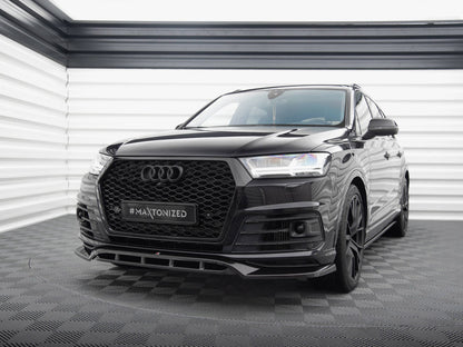 Maxton Design Front Splitter V.2 Audi SQ7 / Q7 S-Line Mk2