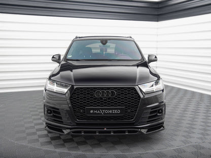 Maxton Design Front Splitter V.2 Audi SQ7 / Q7 S-Line Mk2