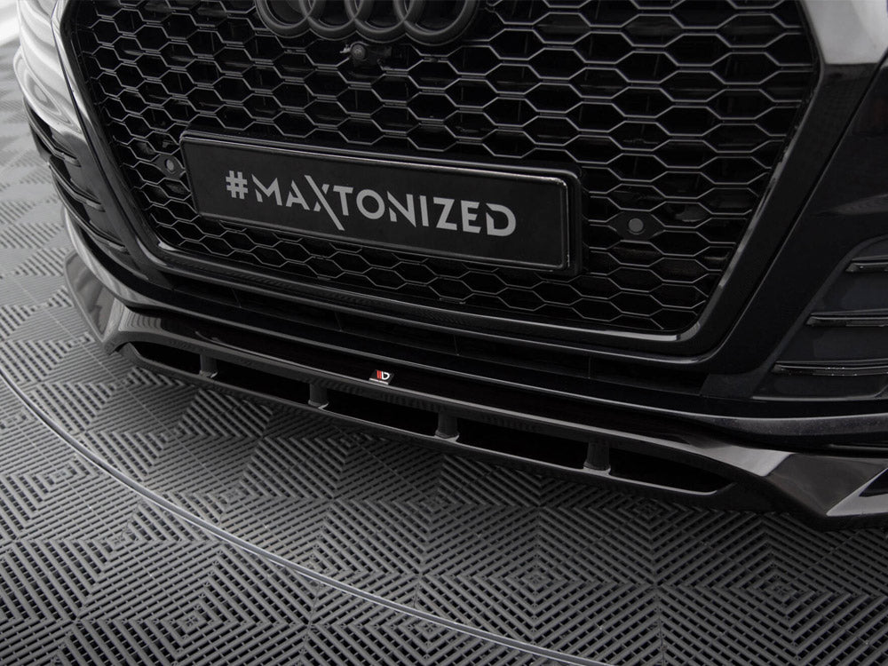 Maxton Design Front Splitter V.2 Audi SQ7 / Q7 S-Line Mk2