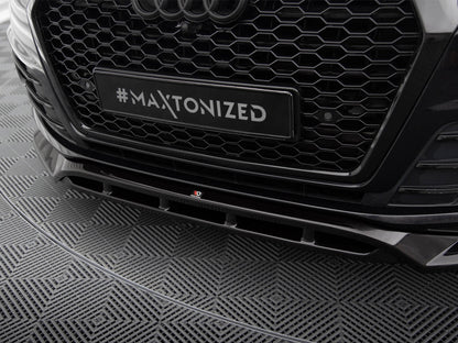 Maxton Design Front Splitter V.2 Audi SQ7 / Q7 S-Line Mk2