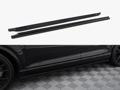 Maxton Design Side Skirts Diffusers V.2 Audi SQ7 / Q7 S-Line Mk2
