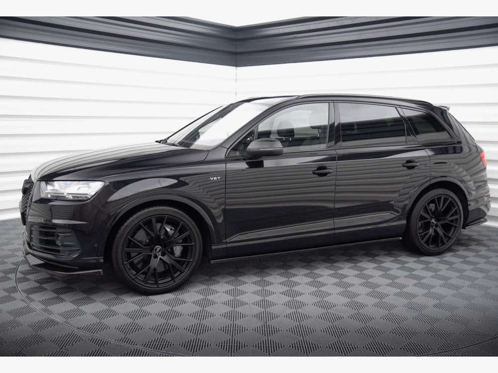 Maxton Design Side Skirts Diffusers V.2 Audi SQ7 / Q7 S-Line Mk2