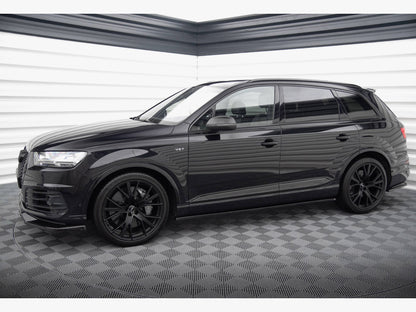 Maxton Design Side Skirts Diffusers V.2 Audi SQ7 / Q7 S-Line Mk2