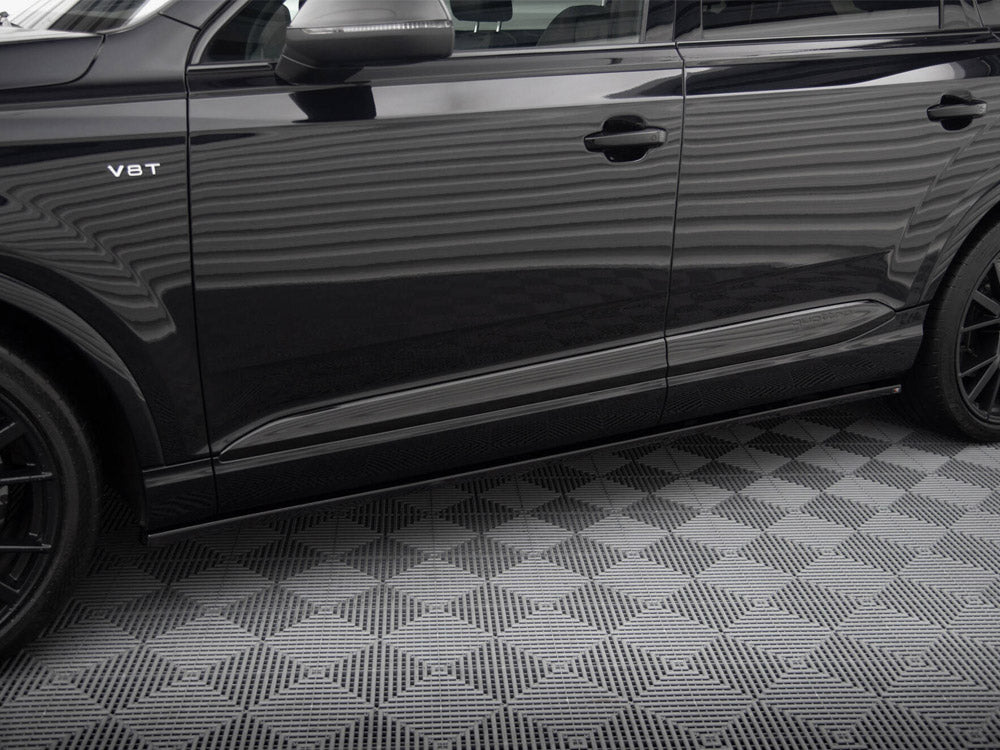 Maxton Design Side Skirts Diffusers V.2 Audi SQ7 / Q7 S-Line Mk2
