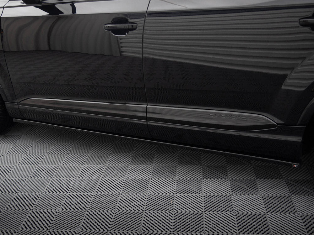 Maxton Design Side Skirts Diffusers V.2 Audi SQ7 / Q7 S-Line Mk2