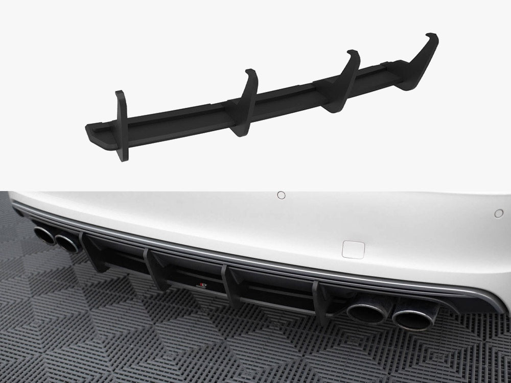 Maxton Design Street PRO Rear Diffuser Audi S3 Sportback / Hatchback 8V