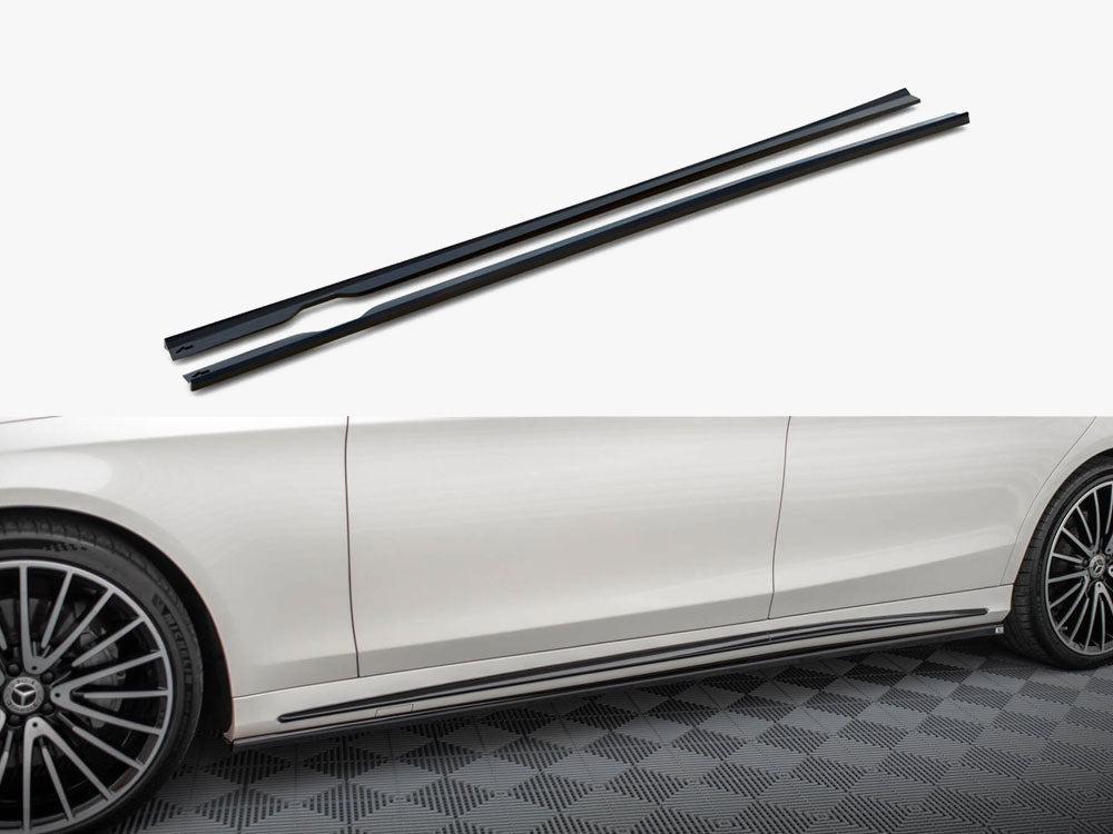Maxton Design Side Skirts Diffusers V.2 Mercedes-Benz S AMG-Line W222