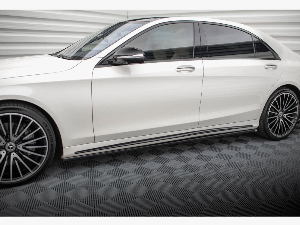Maxton Design Side Skirts Diffusers V.2 Mercedes-Benz S AMG-Line W222
