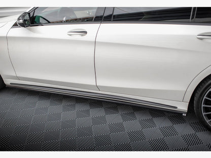 Maxton Design Side Skirts Diffusers V.2 Mercedes-Benz S AMG-Line W222