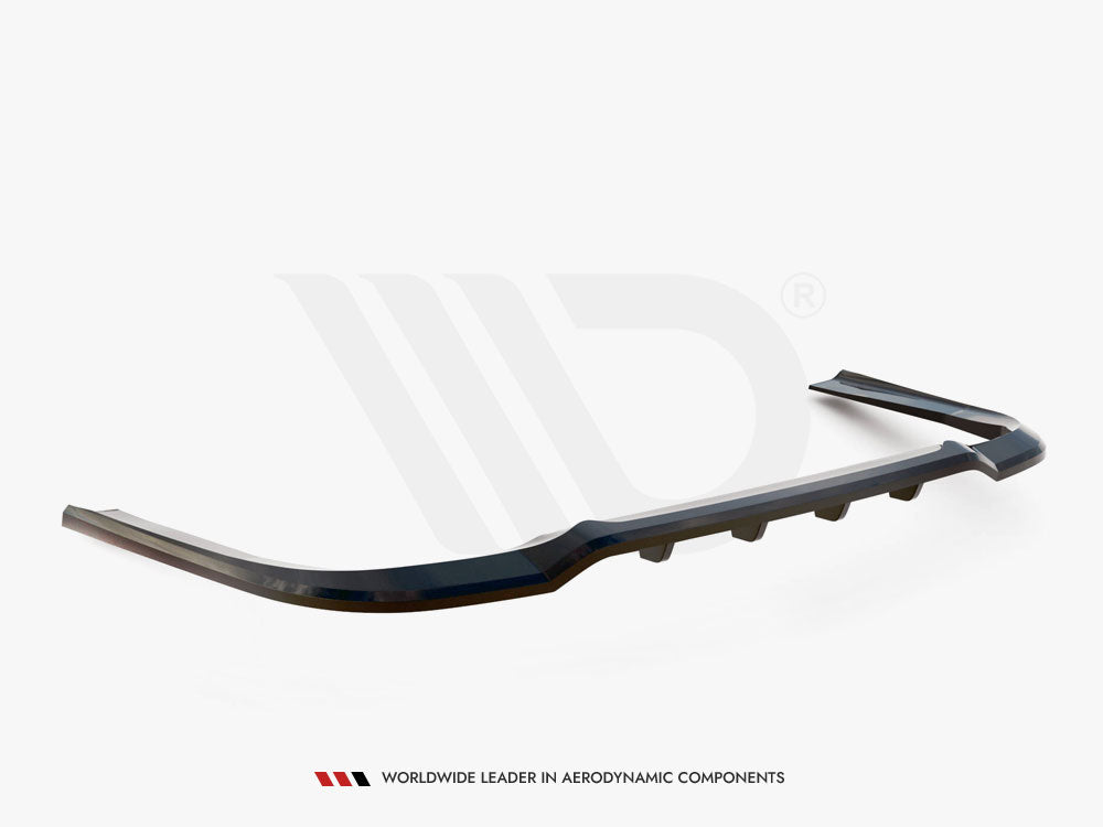 Maxton Design Rear Splitter (Vertical Bars) Mercedes-Benz S AMG-Line W222 Facelift