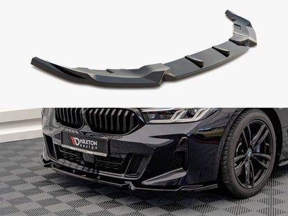 Maxton Design Front Splitter BMW 6 GT M-Pack G32 Facelift - Textured