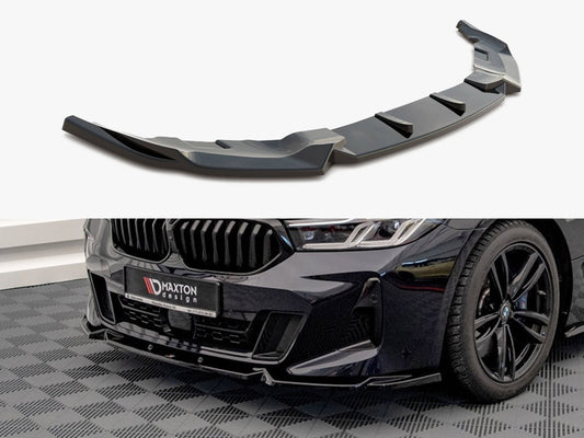 Maxton Design Front Splitter BMW 6 GT M-Pack G32 Facelift - Textured