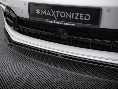 Maxton Design Front Splitter Porsche Panamera GTS 971