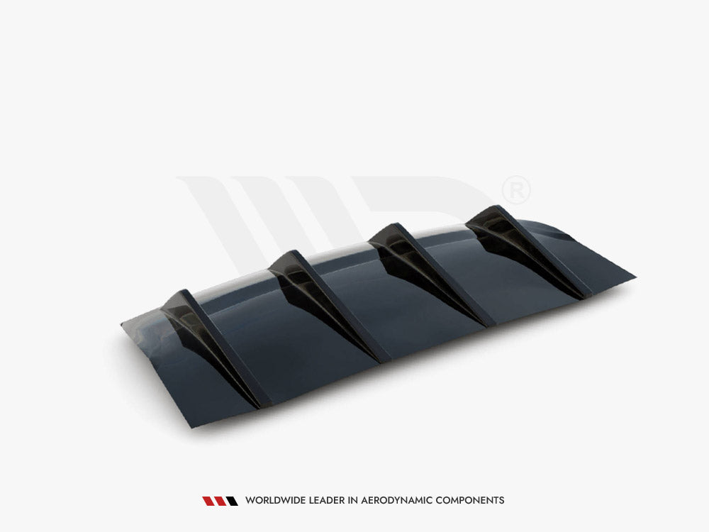 Maxton Design Rear Valance Porsche Panamera GTS 971 - Textured