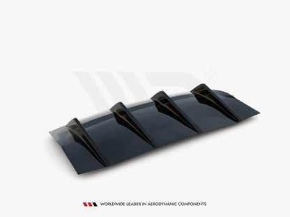 Maxton Design Rear Valance Porsche Panamera GTS 971 - Textured