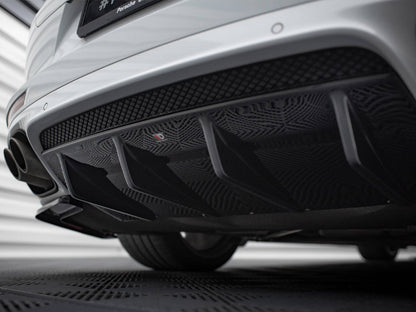 Maxton Design Rear Valance Porsche Panamera GTS 971 - Textured