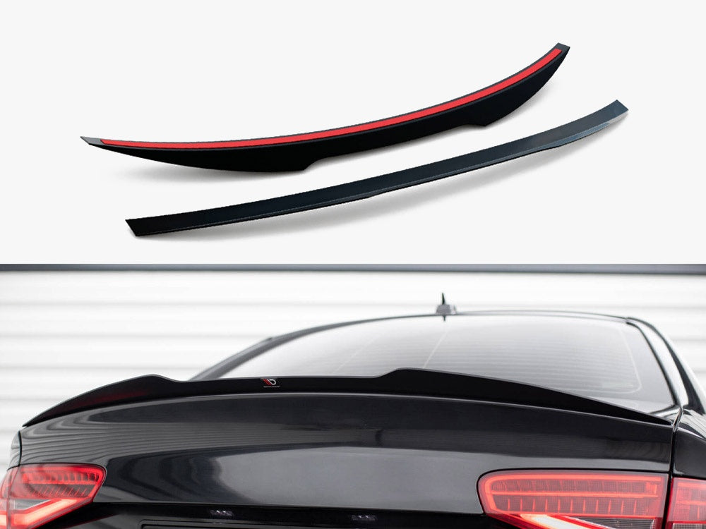 Maxton Design Spoiler CAP Audi S4 B8 Facelift Sedan
