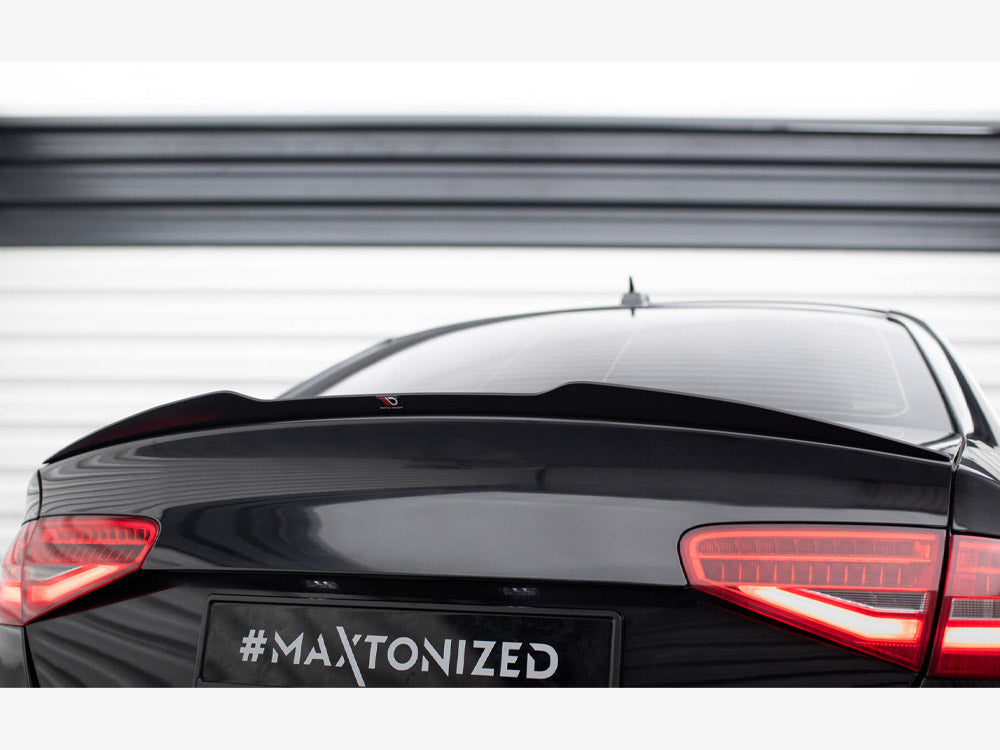 Maxton Design Spoiler CAP Audi S4 B8 Facelift Sedan