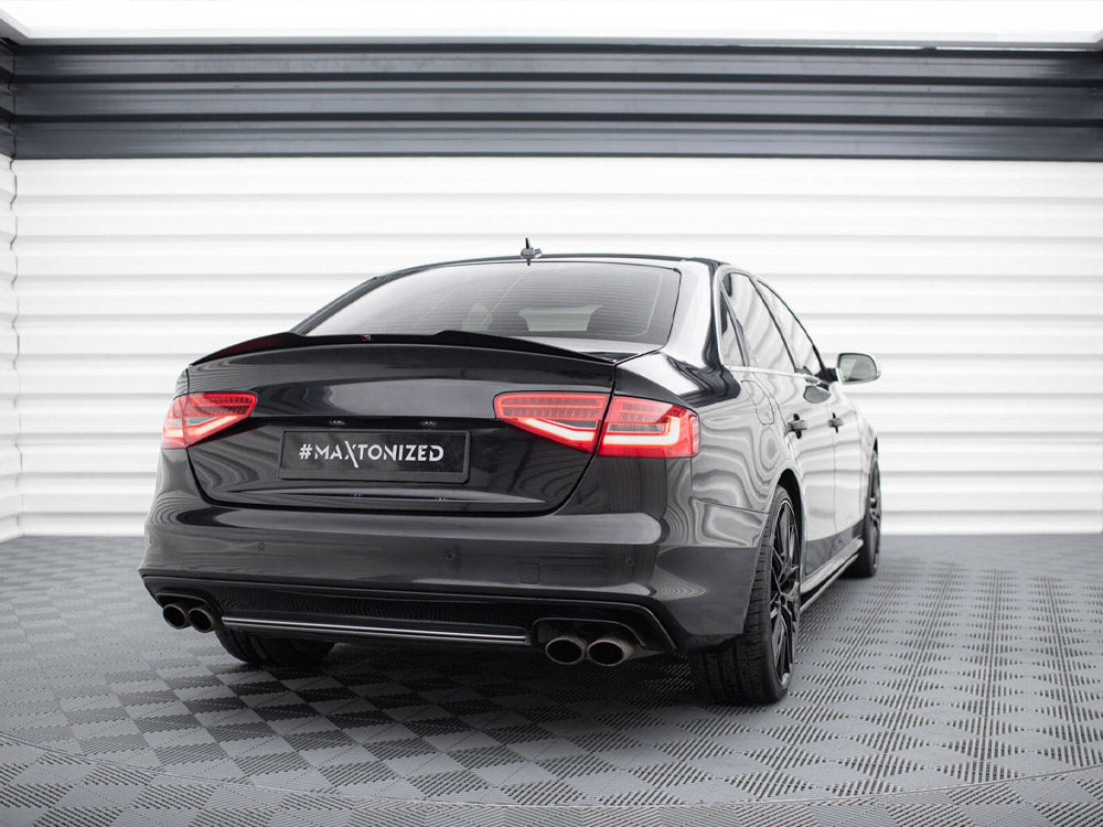Maxton Design Spoiler CAP Audi S4 B8 Facelift Sedan