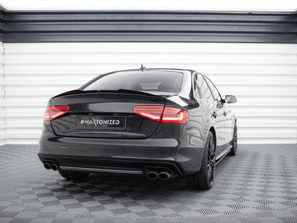 Maxton Design Spoiler CAP Audi S4 B8 Facelift Sedan