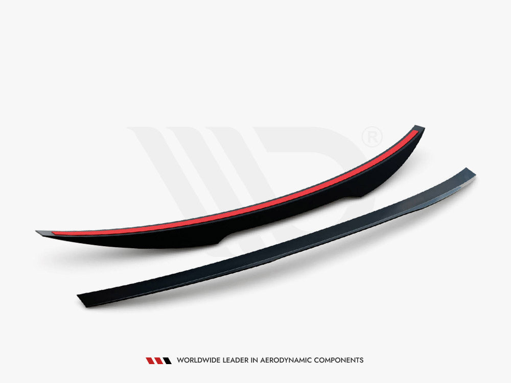 Maxton Design Spoiler CAP Audi S4 B8 Facelift Sedan - Textured