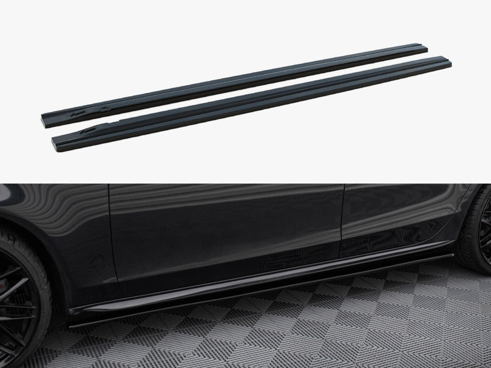 Maxton Design Side Skirts Diffusers V.1 Audi S4 / A4 / A4 S-Line B8 / B8 FL