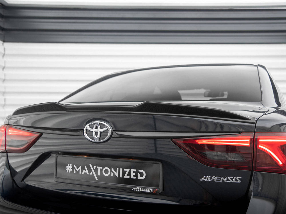 Maxton Design Spoiler CAP 3D Toyota Avensis Sedan Mk3 Facelift