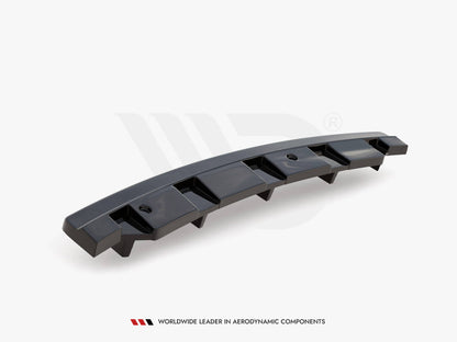 Maxton Design Central Rear Splitter (Vertical Bars) BMW 5 F11 M-Pack