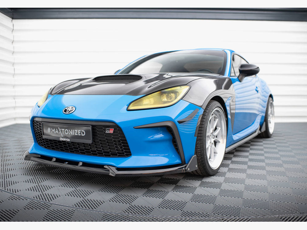 Maxton Design Front Splitter V.1 + Flaps Toyota GR86 Mk1