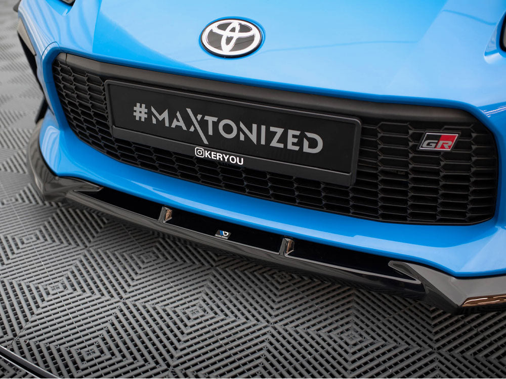 Maxton Design Front Splitter V.1 + Flaps Toyota GR86 Mk1