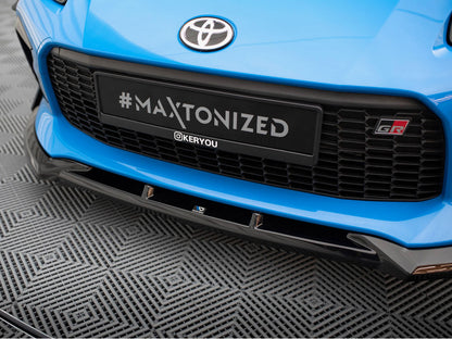 Maxton Design Front Splitter V.1 + Flaps Toyota GR86 Mk1