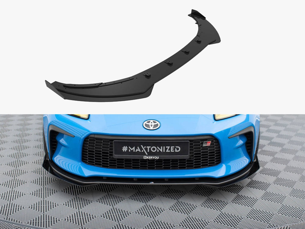 Maxton Design Street PRO Front Splitter + Flaps Toyota GR86 Mk1