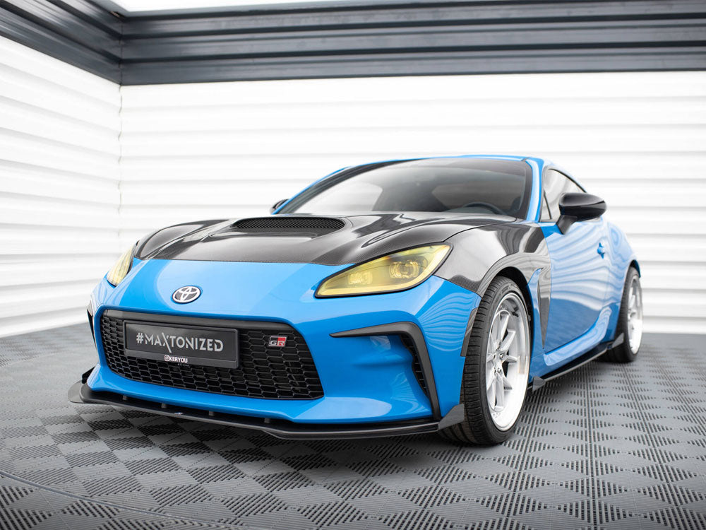 Maxton Design Street PRO Front Splitter + Flaps Toyota GR86 Mk1